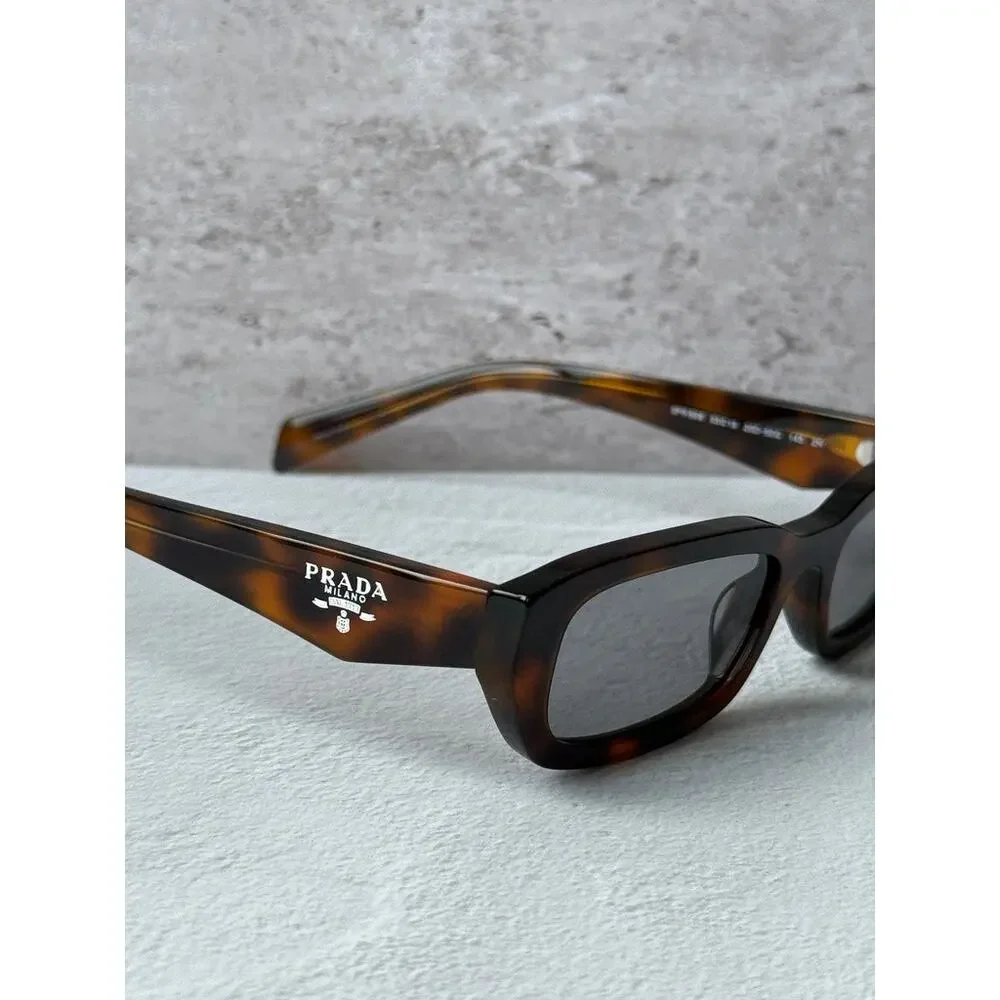 NEW Prada PR B06S Sunglasses in Havana Brown Grey